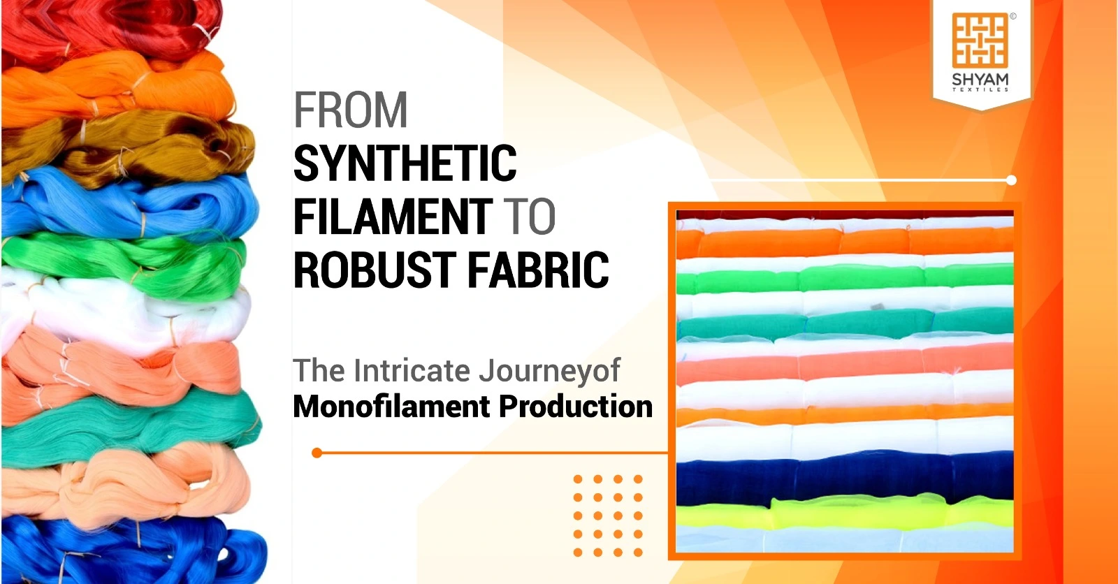 Monofilament fabric offers strength and versatility in modern design.